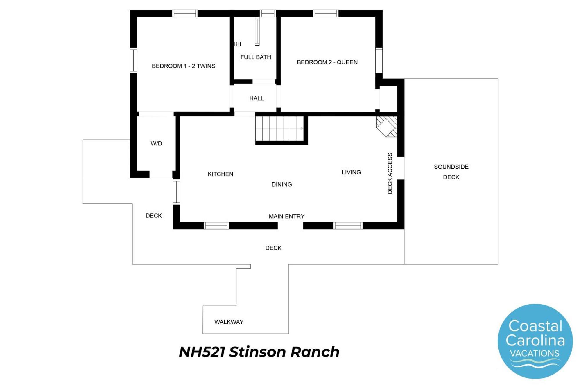 Willa Nh521 Stinson Ranch Nags Head Zewnętrze zdjęcie